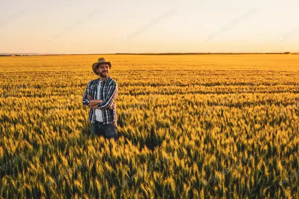 Agriculture Stock Photo with Person
