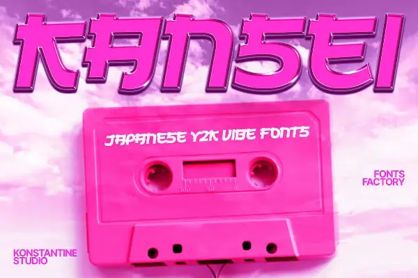 Kansei - Y2K Japanese Font