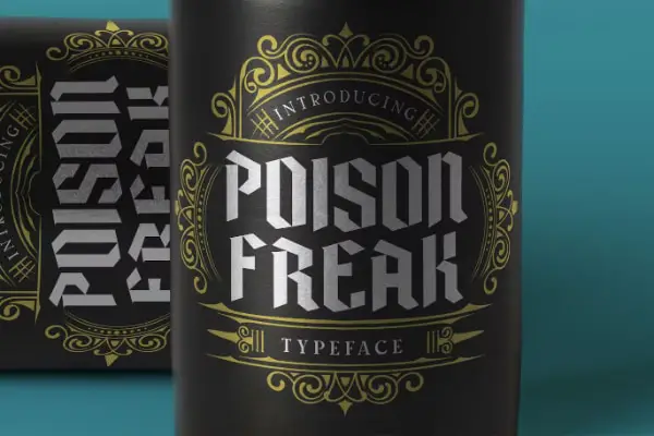 Poison Freak Fonts