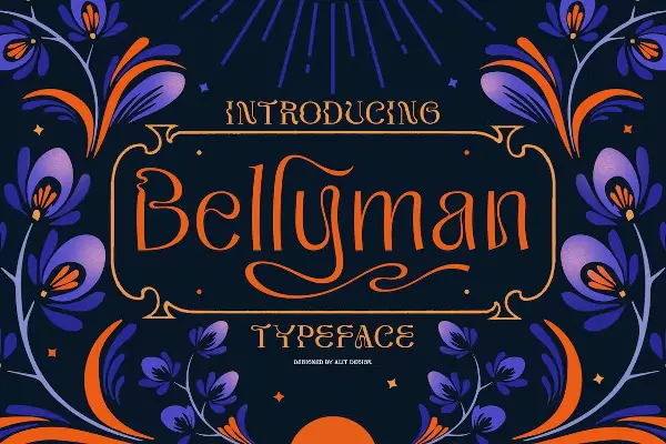 Bellyman Typeface