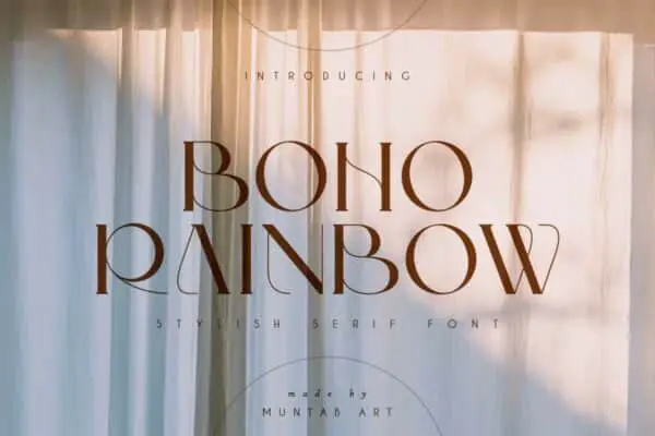 Boho Rainbow – Modern Stylish