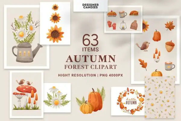 Best Fall Clip Art: Top 40+ Autumn Images (Free & Premium)