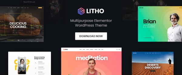 Litho - WordPress Elementor Theme