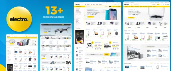 Electro – Best WooCommerce theme for Affiliates, Dropship, and Marketplace Websites