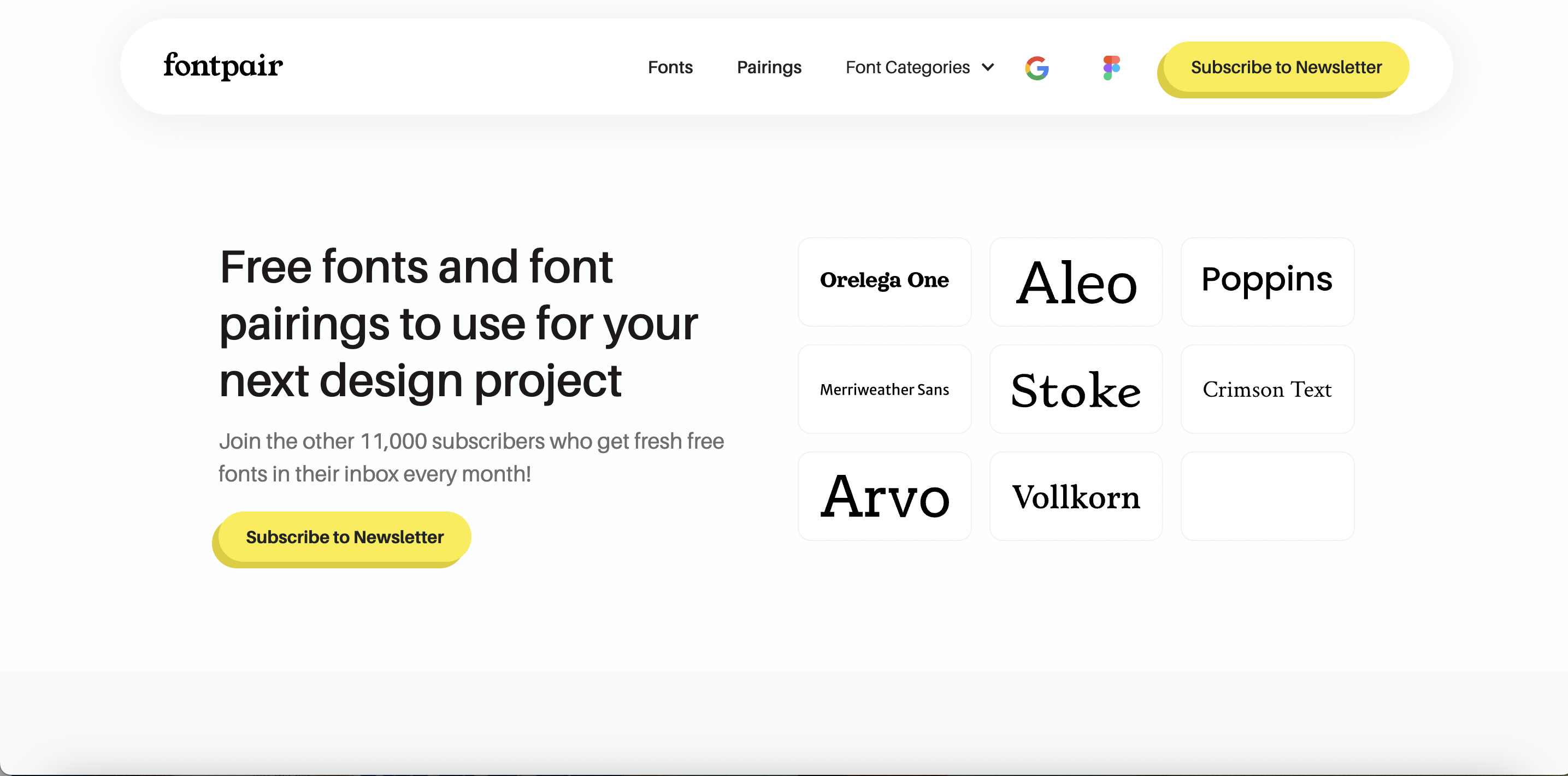 Fontpair is a free Font Pairing Generator that helps designers match Google Fonts for a balanced and stylish look.