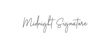 Midnight Signature Font